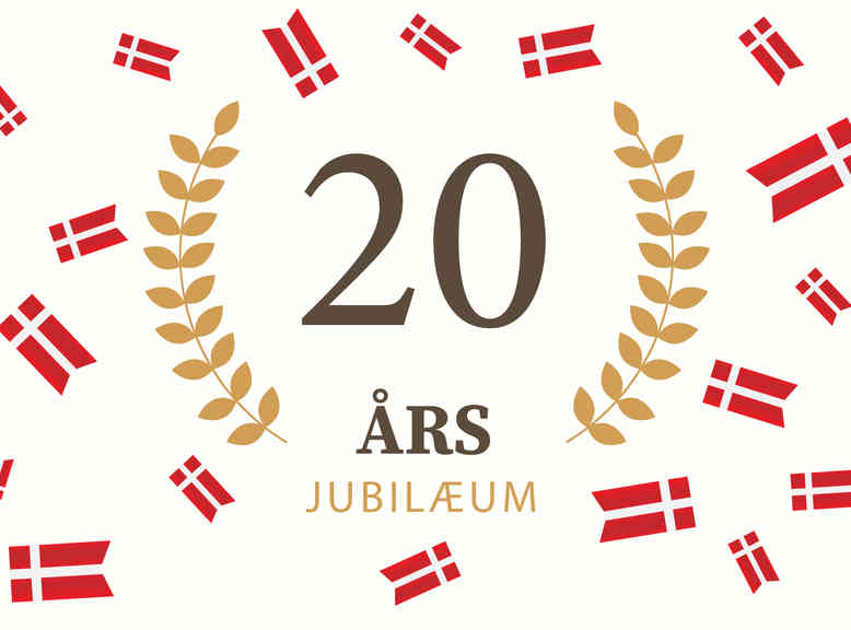 20 års jubilæum